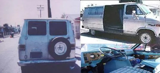 Camioneta donde realizaron los crímenes